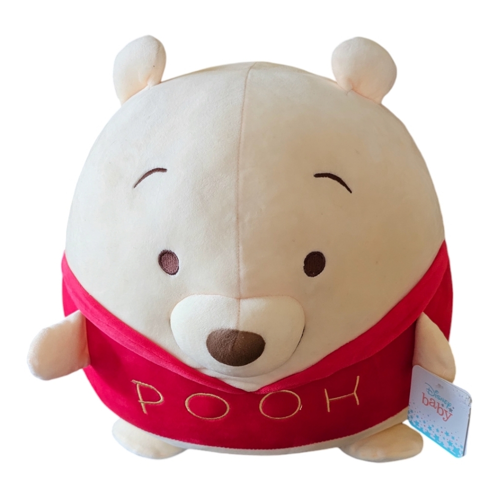Disney Pooh Plush Toy - Red NWT
